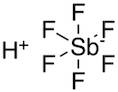 Hydrogen hexafluoroantimonate(V), 65-70% aqueous solution