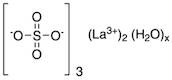 Lanthanum(III) sulfate hydrate (99.9%-La) (REO)