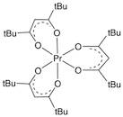 Tris(2,2,6,6-tetramethyl-3,5-heptanedionato)praseodymium(III), 99% (99.9%-Pr) (REO) [Pr(TMHD)3]