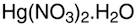 Mercury(II) nitrate monohydrate, 98+% (ACS)