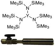 Tris[N,N-bis(trimethylsilyl)amide]yttrium(III), min. 98% (99.9%-Y) (REO), 39-1500, contained in 50 ml Swagelok® cylinder (96-1070) for CVD/ALD