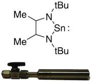 N,N'-Di-t-butyl-2,3-diamidobutanetin(II), 98%, 50-1150, contained in 50 ml Swagelok® cylinder (96-1070) for CVD/ALD
