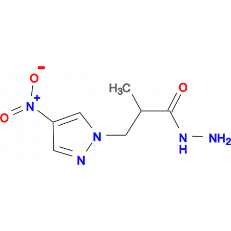 2-Methyl-3-(4-nitro-pyrazol-1-yl)-propionic acid hydrazide