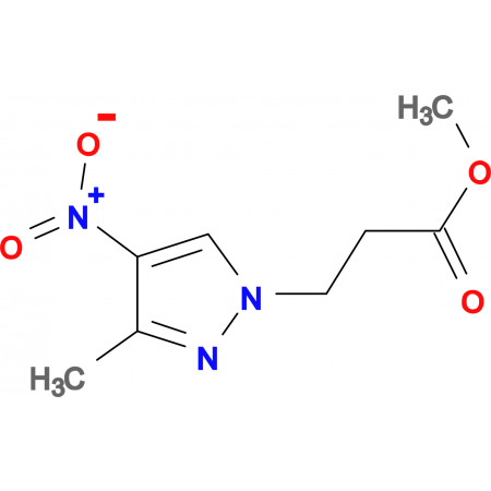 3-(3-Methyl-4-nitro-pyrazol-1-yl)-propionic acid methyl ester