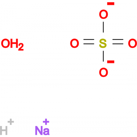 Sodium bisulfate monohydrate