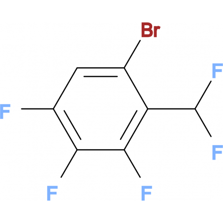 1-Bromo-2-(difluoromethyl)-3,4,5-trifluorobenzene 10-098332