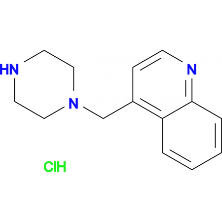 4-(piperazin-1-ylmethyl)quinoline hydrochloride 10-340549