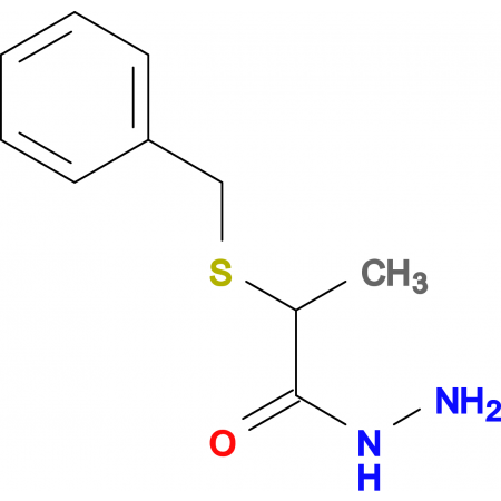 2-(benzylthio)propanohydrazide