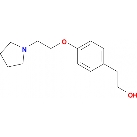 4-(2-N,N-Pyrrolidinoethoxy)phenethyl alcohol