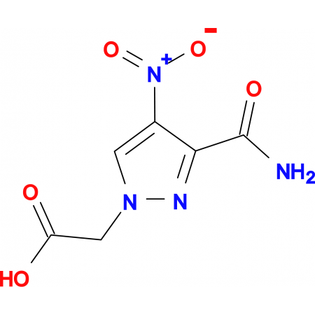 [3-(aminocarbonyl)-4-nitro-1H-pyrazol-1-yl]acetic acid 10-429400