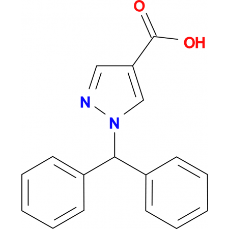 1-Benzhydryl-1H-pyrazole-4-carboxylic Acid 10-478366