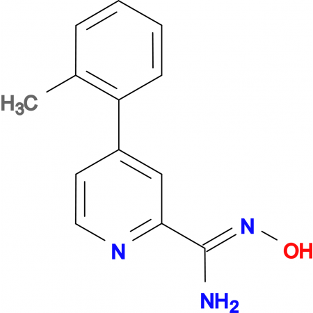 N-Hydroxy-4-o-tolyl-pyridine-2-carboxamidine 10-521704