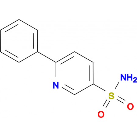 6-Phenyl-pyridine-3-sulfonic acid amide