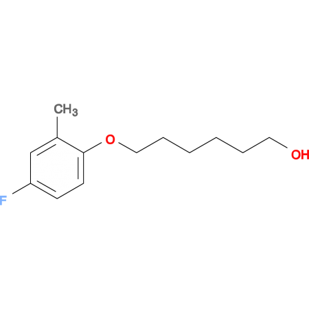 6-(4-Fluoro-2-methylphenoxy)hexan-1-ol 10-542842 | CymitQuimica