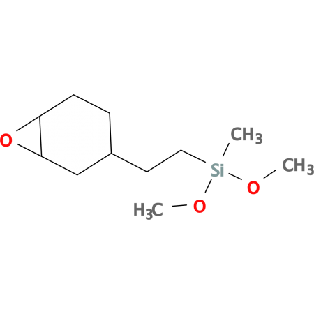 2-(4-Epoxycyclohexyl) ethylmethyl dimethoxysilane 10-S08610