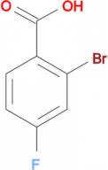 2-Bromo-4-fluorobenzoic acid