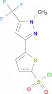 2-[1-Methyl-5-(trifluoromethyl)pyrazol-3-yl]-thiophene-5-sulfonyl chloride