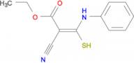 3-Anilino-2-cyano-3-mercaptoacrylic acid ethylester