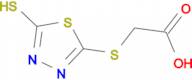 5-Mercapto-1,3,4-thiadiazol-2-ylthioacetic acid