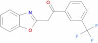 2-(1,3-Benzoxazol-2-yl)-1-[3-(trifluoromethyl)phenyl]ethanone