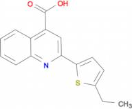 2-(5-Ethylthiophen-2-yl)quinoline-4-carboxylic acid