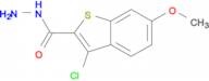 3-Chloro-6-methoxy-benzo[b]thiophene-2-carboxylic acid hydrazide