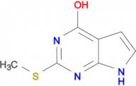 2-Methylsulfanyl-7H-pyrrolo[2,3-d]pyrimidin-4-ol