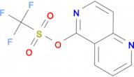 1,6-Naphthyridin-5-yl trifluoromethanesulfonate
