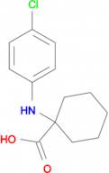 1-(4-Chloro-phenylamino)-cyclohexanecarboxylic acid