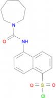 5-[(Azepane-1-carbonyl)-amino]-naphthalene-1-sulfonyl chloride
