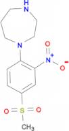 1-[4-(Methylsulfonyl)-2-nitrophenyl]-1,4-diazepane