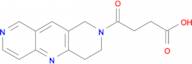 4-(3,4-Dihydropyrido[4,3-b]-1,6-naphthyridin-2(1H)-yl)-4-oxobutanoic acid