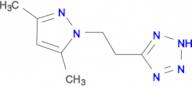 5-[2-(3,5-Dimethyl-pyrazol-1-yl)-ethyl]-2H-tetrazole