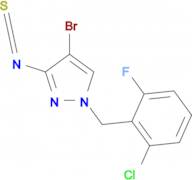 4-Bromo-1-(2-chloro-6-fluoro-benzyl)-3-isothiocyanato-1H-pyrazole