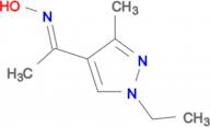 1-(1-Ethyl-3-methyl-1H-pyrazol-4-yl)-ethanoneoxime