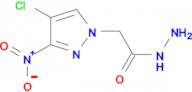 (4-Chloro-3-nitro-pyrazol-1-yl)-acetic acid hydrazide