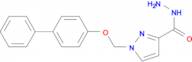 1-(Biphenyl-4-yloxymethyl)-1 H -pyrazole-3-carboxylic acid hydrazide