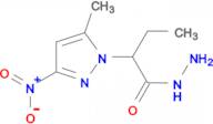 2-(5-Methyl-3-nitro-pyrazol-1-yl)-butyric acid hydrazide