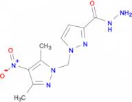 1-(3,5-Dimethyl-4-nitro-pyrazol-1-ylmethyl)-1 H -pyrazole-3-carboxylic acid hydrazide