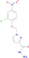 1-(2-Chloro-4-nitro-phenoxymethyl)-1 H -pyrazole-3-carboxylic acid hydrazide