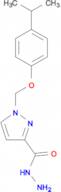 1-(4-Isopropyl-phenoxymethyl)-1 H -pyrazole-3-carboxylic acid hydrazide