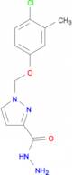 1-(4-Chloro-3-methyl-phenoxymethyl)-1 H -pyrazole-3-carboxylic acid hydrazide