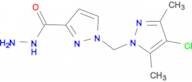 1-(4-Chloro-3,5-dimethyl-pyrazol-1-ylmethyl)-1 H -pyrazole-3-carboxylic acid hydrazide