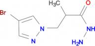 3-(4-Bromo-pyrazol-1-yl)-2-methyl-propionic acid hydrazide