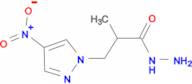 2-Methyl-3-(4-nitro-pyrazol-1-yl)-propionic acid hydrazide