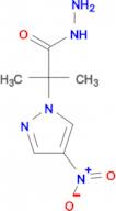 2-Methyl-2-(4-nitro-pyrazol-1-yl)-propionic acid hydrazide