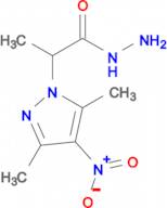 2-(3,5-Dimethyl-4-nitro-1H-pyrazol-1-yl)propionohydrazide