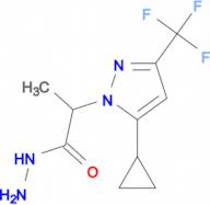 2-[5-Cyclopropyl-3-(trifluoromethyl)-1H-pyrazol-1-yl]propionic hydrazide