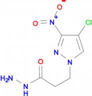 3-(4-Chloro-3-nitro-1H-pyrazol-1-yl)propionic hydrazide