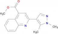 2-(1,5-Dimethyl-1 H -pyrazol-4-yl)-quinoline-4-carboxylic acid methyl ester